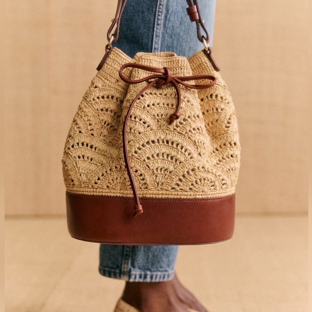 NWT Sézane Alma Bucket Bag